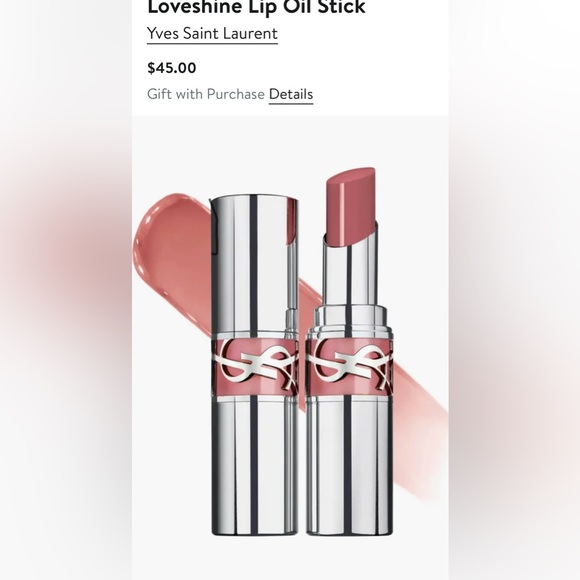 Yves Saint Laurent Loveshine Lip Oil Stick - 213 Pink Trip - Picture 1 of 4
